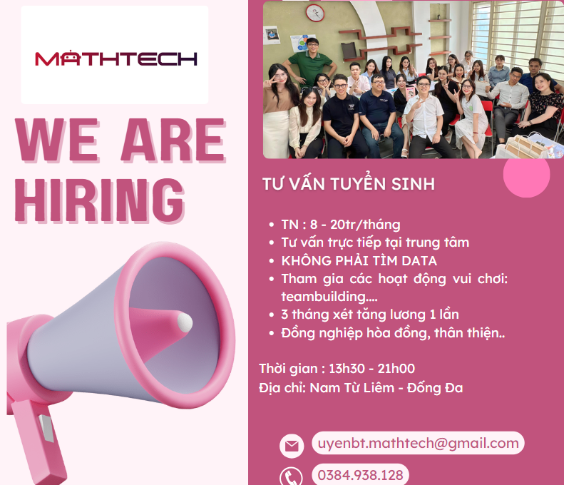 Công Ty Cổ Phần Giáo Dục Và Công Nghệ Mathtech